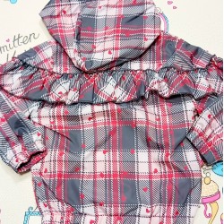 Детско яке ветровка с качулка  Люси