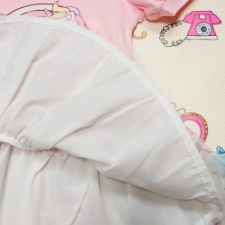 Детска рокля в розово с тюл  Еднорози