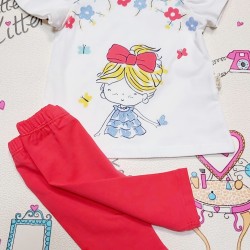 Бебешки комплект с клин и блуза Мери Бебешки комплект с клин и блуза Мери