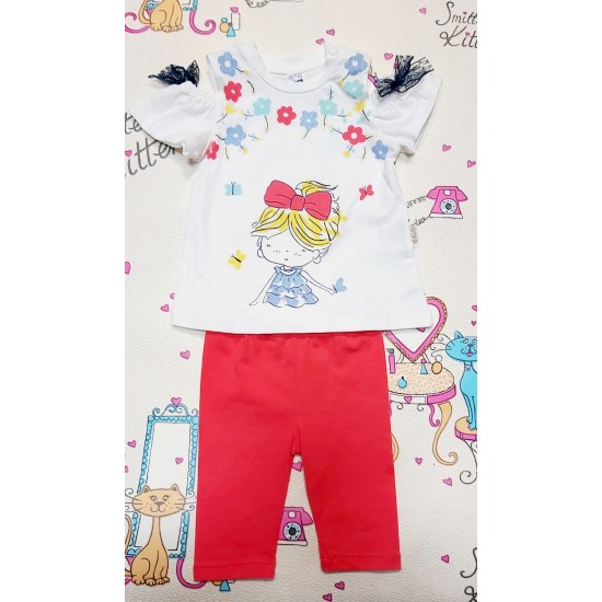 Бебешки комплект с клин и блуза  Мери