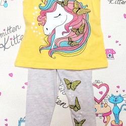 Детски комплект с блуза и клин ,,Еднорог