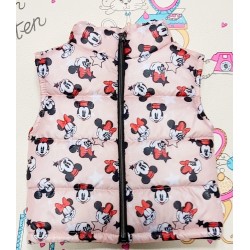 Шушляков елек за момиче Мини в розово