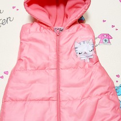 Детски шушляков елек  Котето Мери