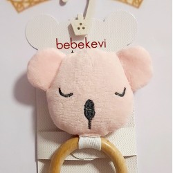 Бебешка дрънкалка в розово Коала Бебешка дрънкалка в розово Коала