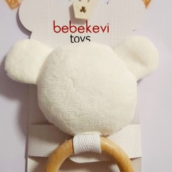 Бебешка дрънкалка в бяло  Коала