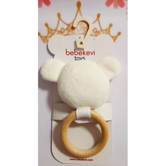 Бебешка дрънкалка в бяло  Коала