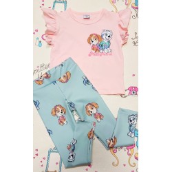 Детски комплект за момиче с кучето Скай