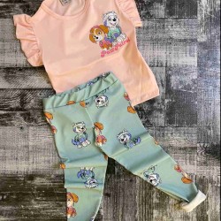 Детски комплект за момиче с кучето Скай