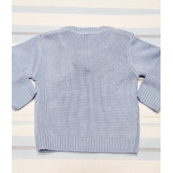 Бебешка жилетка в светло синьо