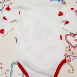 Боди Сърчица I love mum&dad Боди Сърчица I love mum&dad