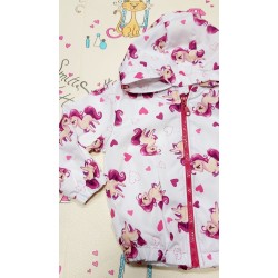 Детско яке ветровка за момиче ПОНИ Детско яке ветровка за момиче ПОНИ