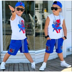 Детски летен комплект от 3части ,,Спайдърмен