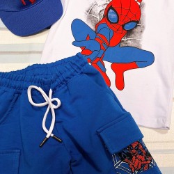 Детски летен комплект от 3части ,,Спайдърмен