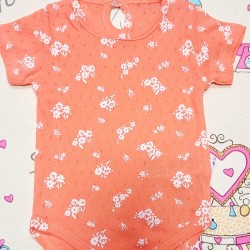 Оранжево дишащо боди на цветенца Оранжево дишащо боди на цветенца