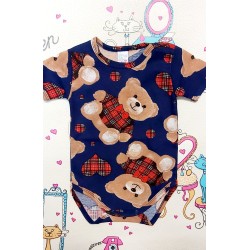 Бебешко боди с къс ръкав Мечета Бебешко боди с къс ръкав Мечета