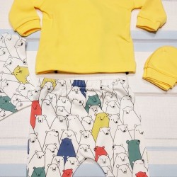 Бебешки комплект за новородено с мечета