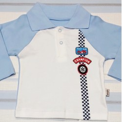 Бебешка блуза с яка Champion Бебешка блуза с яка Champion