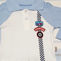 Бебешка блуза с яка Champion Бебешка блуза с яка Champion