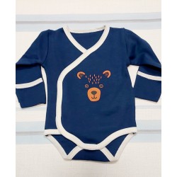 Бебешко боди в тъмносиньо Бебешко боди в тъмносиньо
