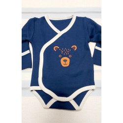 Бебешко боди в тъмносиньо Бебешко боди в тъмносиньо