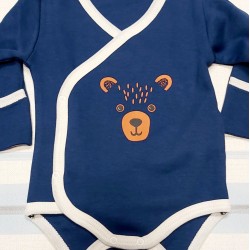 Бебешко боди в тъмносиньо Бебешко боди в тъмносиньо