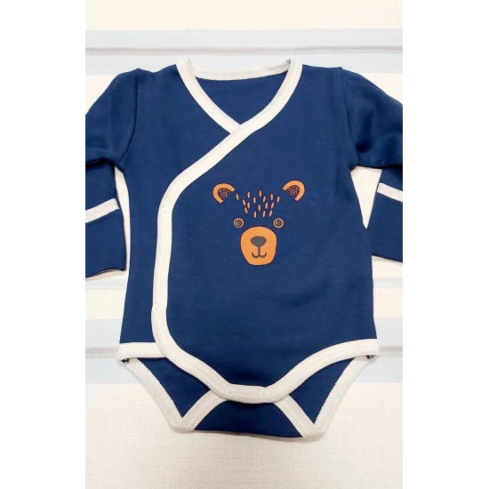 Бебешко боди в тъмносиньо