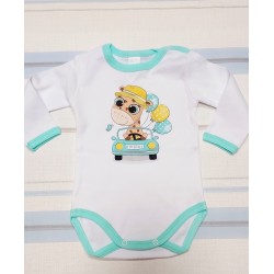 Бебешко боди с Жирафче