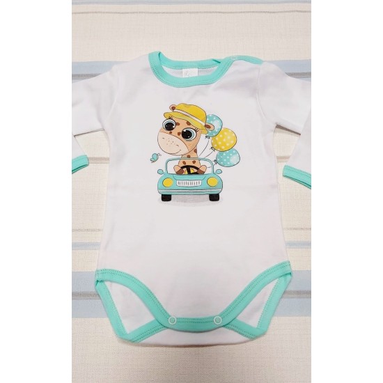 Бебешко боди с Жирафче