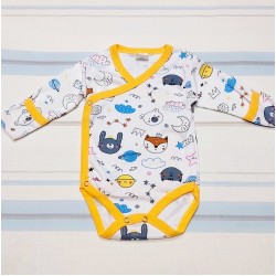 Боди с предно закопчаване