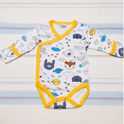 Боди с предно закопчаване