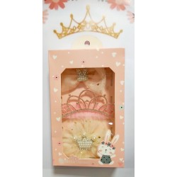 Бебешки ленти за коса в кутия 3бр Бебешки ленти за коса в кутия 3бр