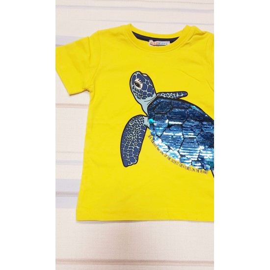 Детска памучна тениска  Костенурка 