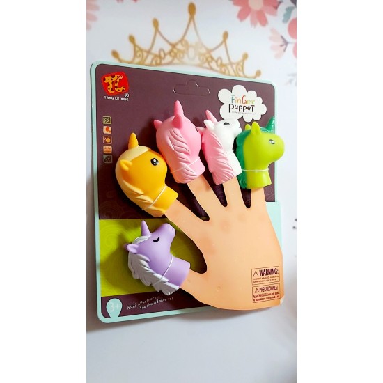 Детска играчка за куклен театър Еднорог Детска играчка за куклен театър Еднорог