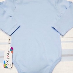 Боди в светло синьо с Патенца Боди в светло синьо с Патенца