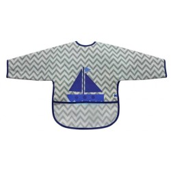 Лигавник с ръкави и джоб BOAT Kikkaboo Лигавник с ръкави и джоб BOAT Kikkaboo