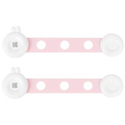 Универсален предпазител за вратички 2бр. Розово Kikkaboo