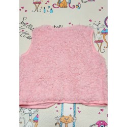 Пухкав елек в розово Пухкав елек в розово