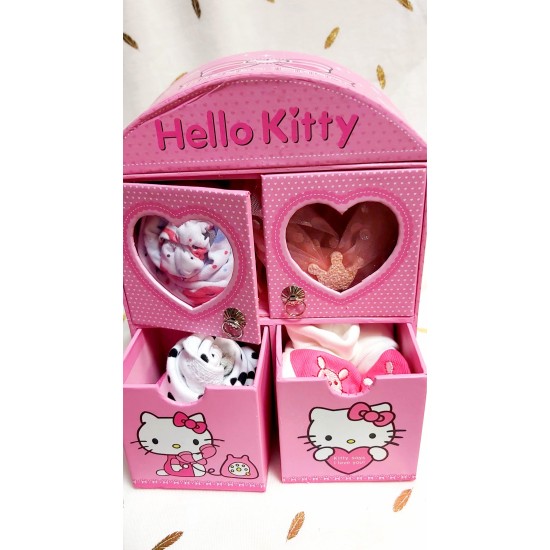 Подаръчна бутикова кутия за бебе Hello Kitty Подаръчна бутикова кутия за бебе Hello Kitty