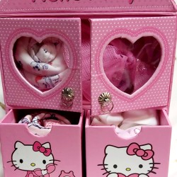 Подаръчна бутикова кутия за бебе Hello Kitty Подаръчна бутикова кутия за бебе Hello Kitty