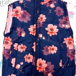 Шушляков елек на цветя в тъмносиньо Шушляков елек на цветя в тъмносиньо