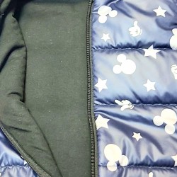 Шушляков елек с качулка с ушички в тъмносиньо Шушляков елек с качулка с ушички в тъмносиньо