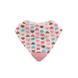 Лигавник бандана с гризалка Сърчица LORELLI