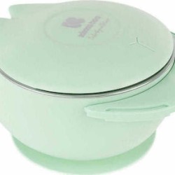 Купа за хранене с резервоар Kikkaboo в зелено 400ml Купа за хранене с резервоар Kikkaboo в зелено 400ml