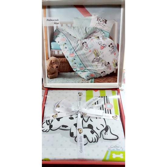 Бебешки спален комплект 4 части  Далматинци