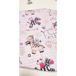 Бебешка бархетна пелена Диви животни Бебешка бархетна пелена Диви животни