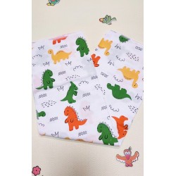 Бебешка муселинова пелена  Динозавърчета 
