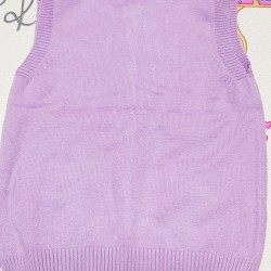 Разкошен бебешки елек в лилаво