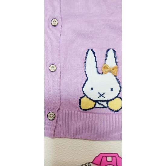 Разкошен бебешки елек в лилаво Разкошен бебешки елек в лилаво