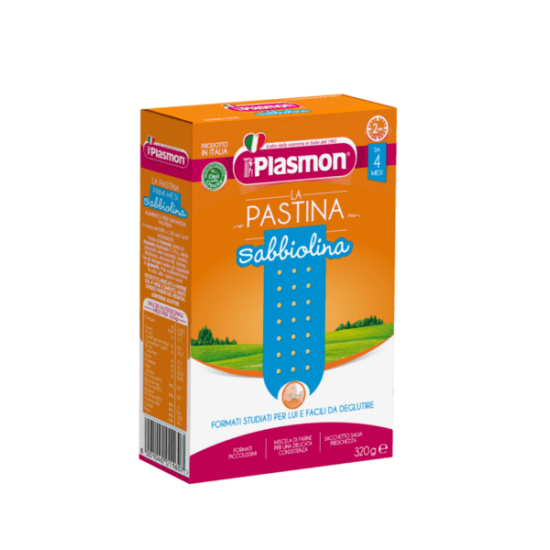 PLASMON Паста Перли Sabbiolina 4m+