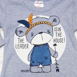 Бебешка блуза лека вата с мече Бебешка блуза лека вата с мече